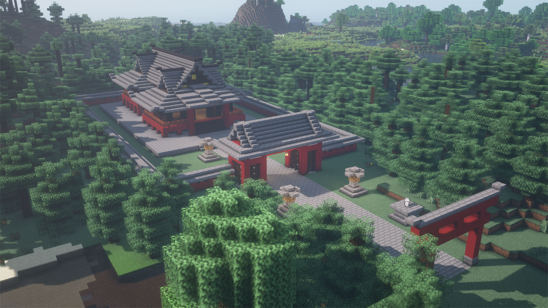 【Minecraft】和風の神社の作り方｜簡単に作れる設計図！！【マイクラ建築家】 Den Home Creation